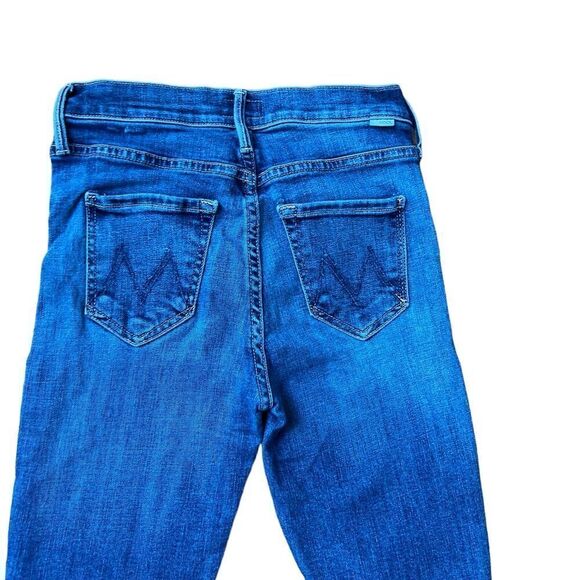 Mother "The Stunner" Two Step Fray High Rise Wash Girl Crush Size 25 - Picture 9 of 12